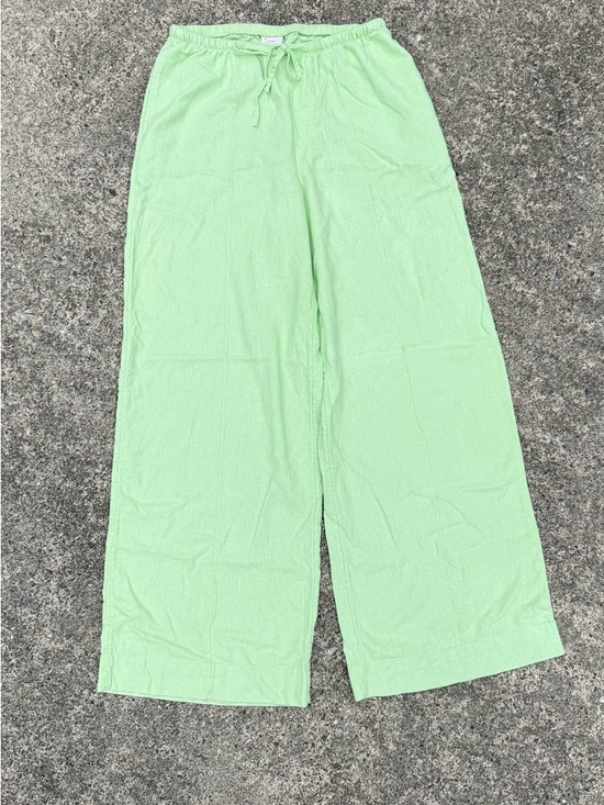 a new day Pants - A New Day Women's High-Rise Wide Leg Linen Pull-On Pants Size S